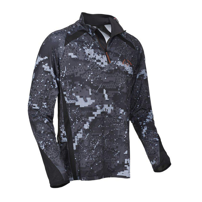 Swedteam Alpha Antibite Sweater Half-zip - svart
