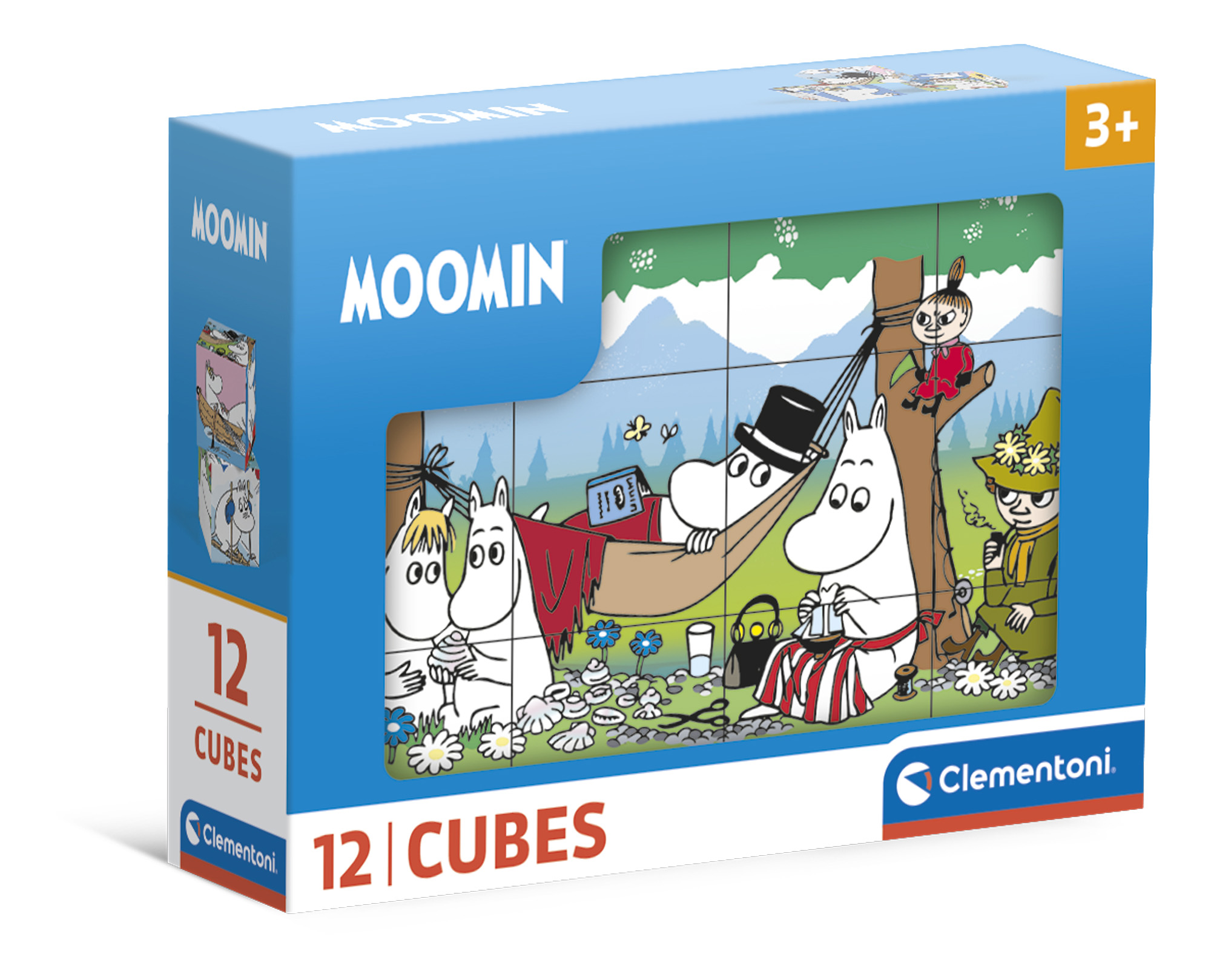 Mumin kubpussel -12 bitar / Moomin kubpussel 