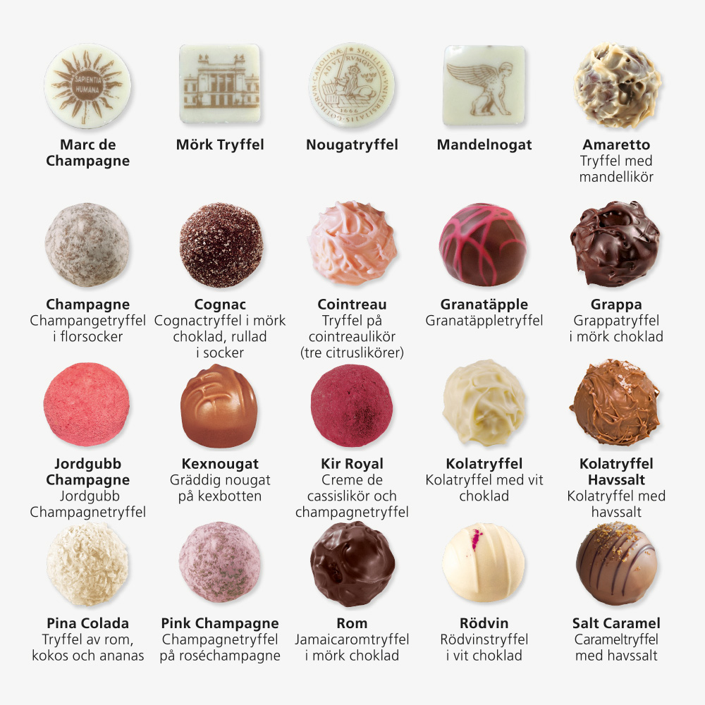 Harlequin chocolates - 6