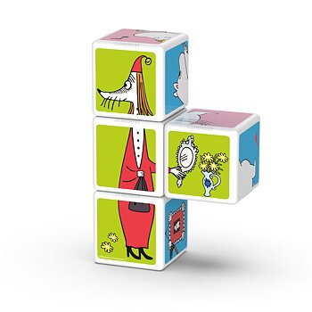 Mumin Geomag Magicube / Moomin - 4 bitar
