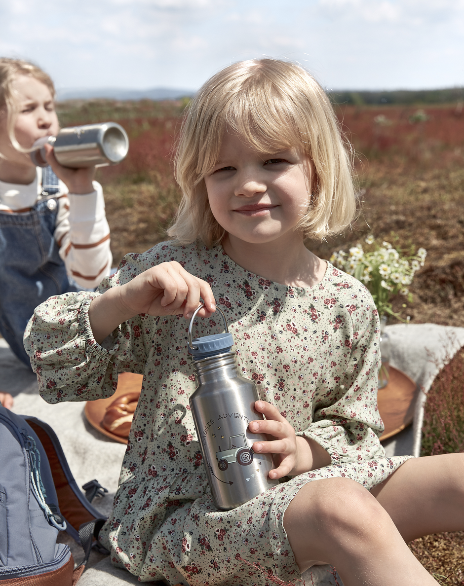 Lässig vandflaske i rustfrit stål 500 ml - Adventure Tractor - 2