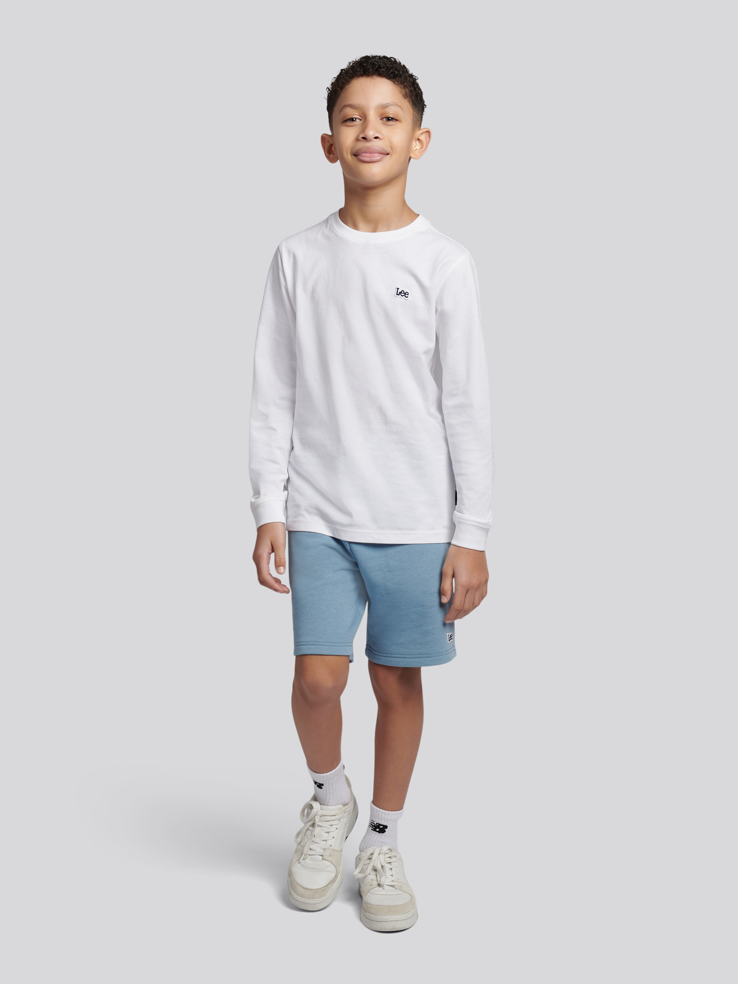 LEE BADGE LB SHORT Faded Denim - 7