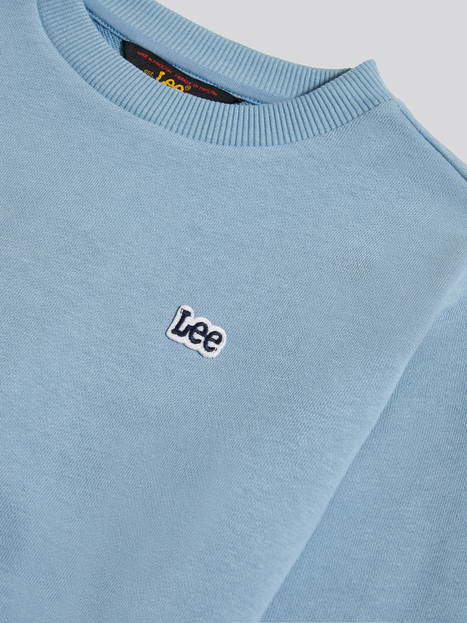 BADGE LB CREW Faded Denim - 3