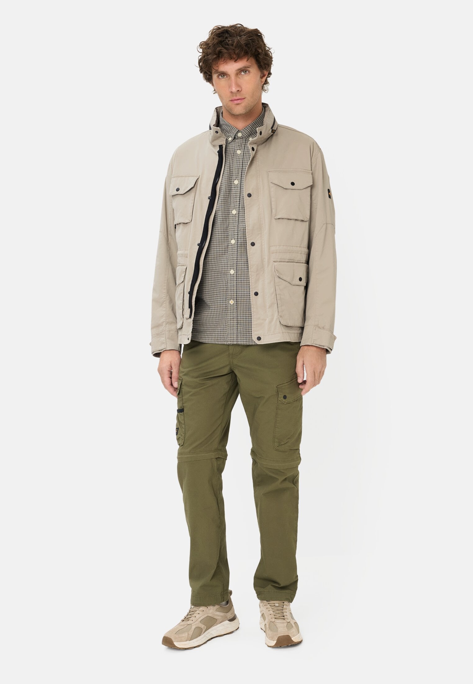 Sommarjacka beige från camel active,  - 5