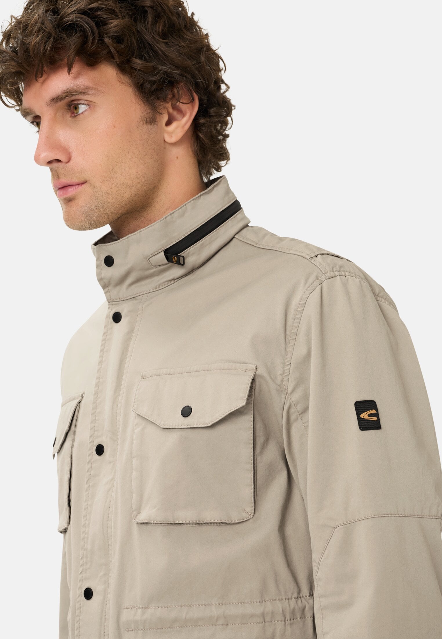Sommarjacka beige från camel active,  - 6