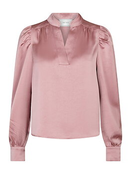 Rosslyn Heavy Sateen Blouse Evening Rose