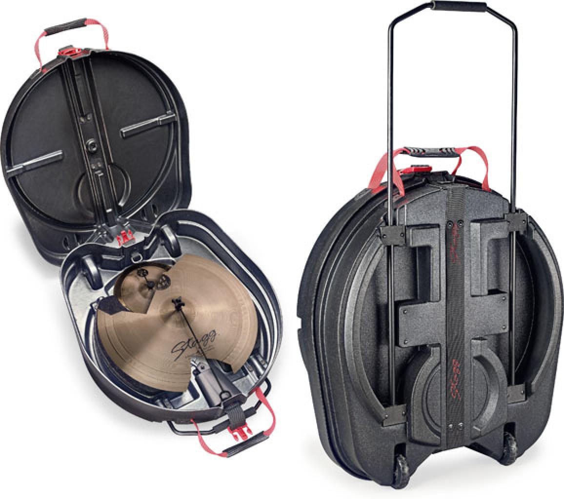 STC-24C/T- 24" CYMBAL CASE + WHEELS