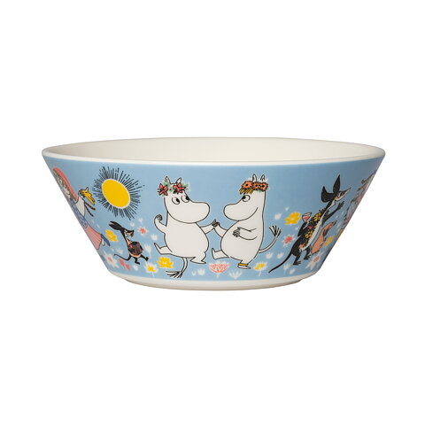 Muminskål Sommardans (Sverigeexklusiv) - Arabia Mumin skål - Limited edition