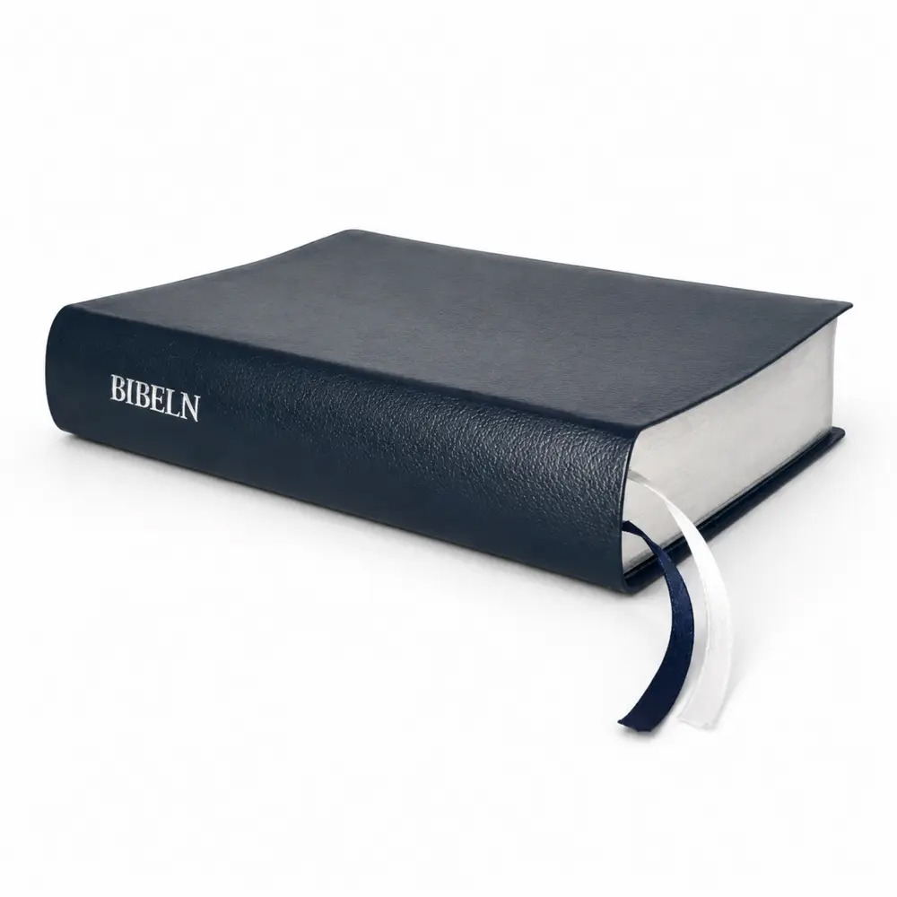 Reformationsbibeln 2026 Bonded Leather mörkblå