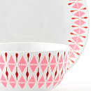 Bibi Breger (Prisma 1955) Rounded Teacup with Pink Decor 12 cm  [Sample Images]