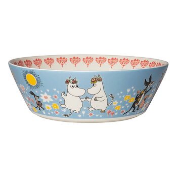Moomin big bowl Summer dance (Sweden exclusive) – Arabia Moomin - Limited edition