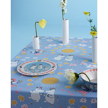 Moomin big plate Summer dance (Sweden exclusive) – Arabia Moomin - Limited edition