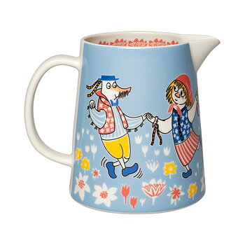 Moomin Jug 1 liter Summer dance (Sweden exclusive) – Arabia Moomin - Limited edition 