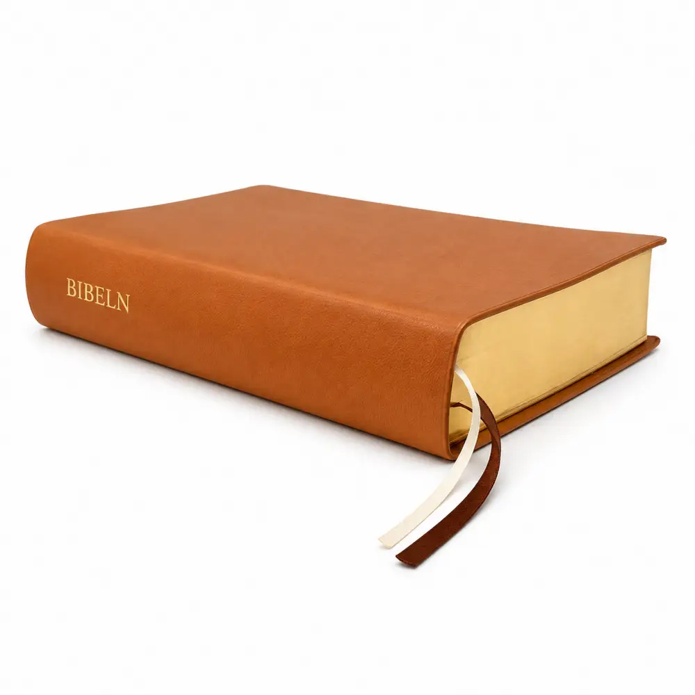 Reformationsbibeln 2026 Bonded Leather honungsbrun