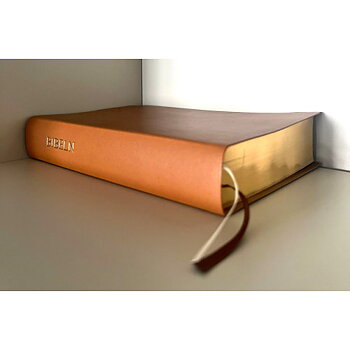 Reformationsbibeln 2026 Bonded Leather honungsbrun
