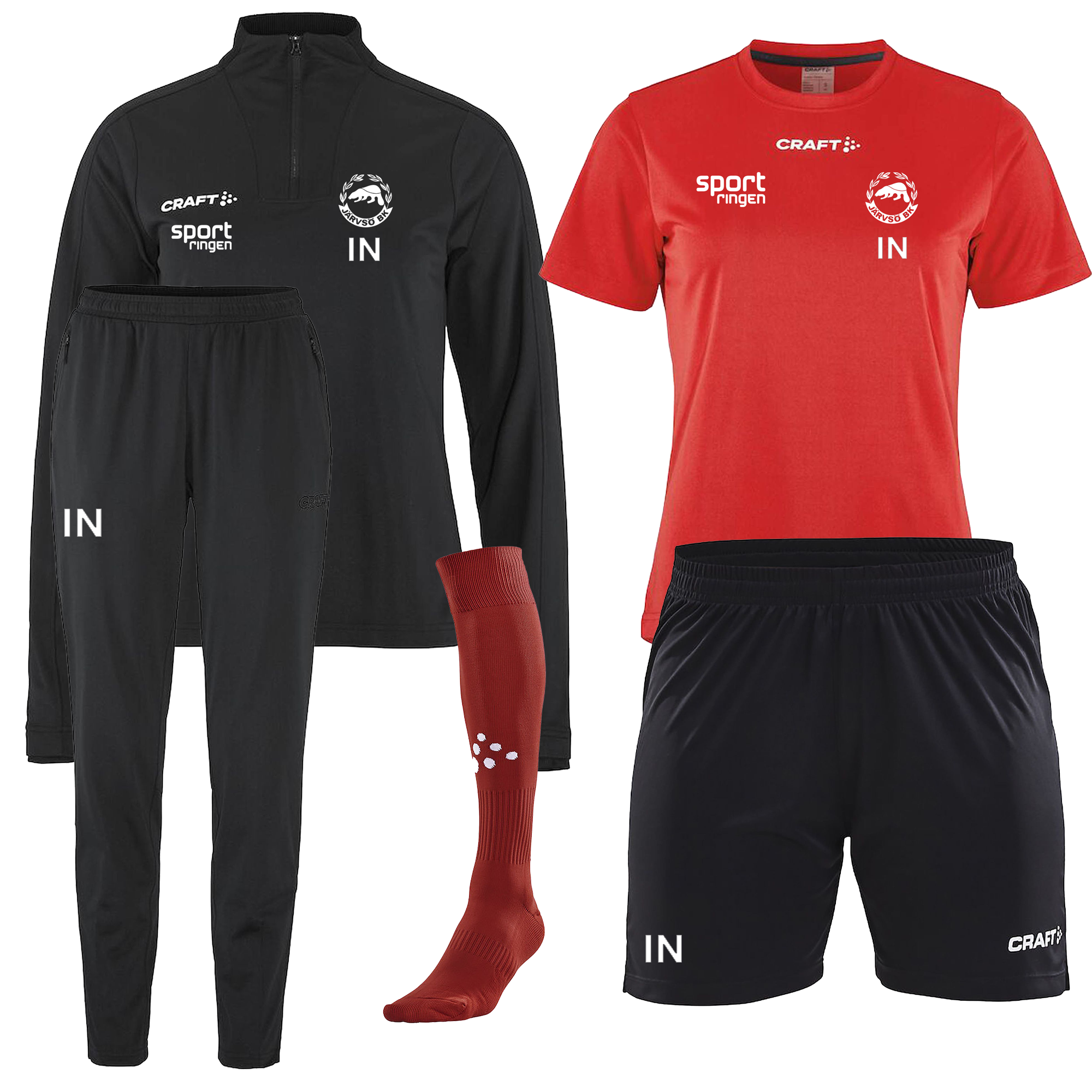 Stort paket Dam(Järvsö BK)
