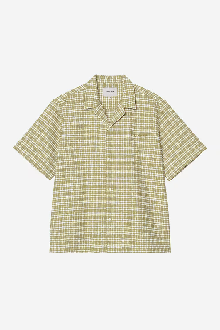 Carhartt WIP Kander Kortärmad Skjorta Kander Check/Snake