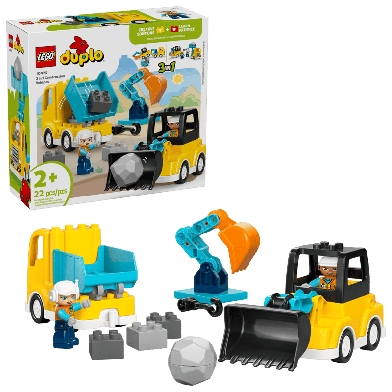 LEGO Duplo 10475 3i1 Byggfordon