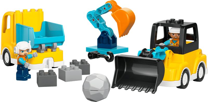 LEGO Duplo 10475 3i1 Byggfordon - 2