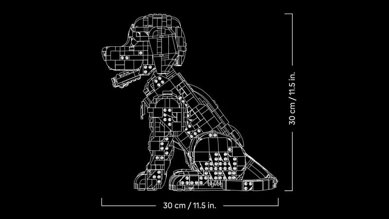 LEGO 11384 Golden retriever Valp - 8