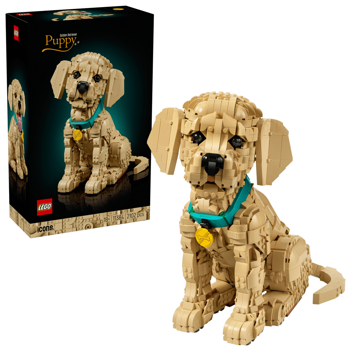 LEGO 11384 Golden retriever Valp