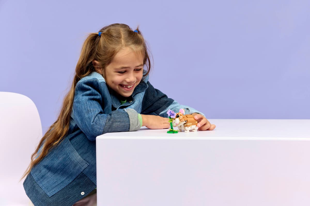 LEGO 31376 Söt hamster med blomma - 7