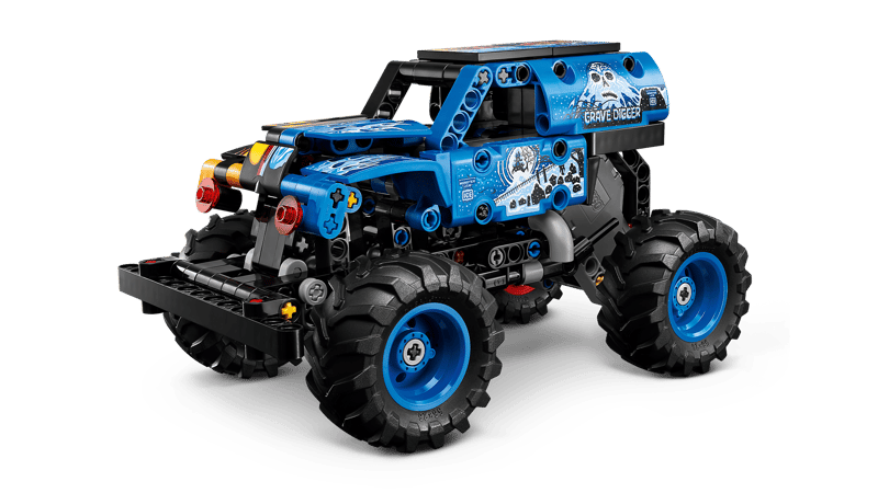 LEGO 42219 Monster Jam™ Grave Digger™ Eld och Is - 6