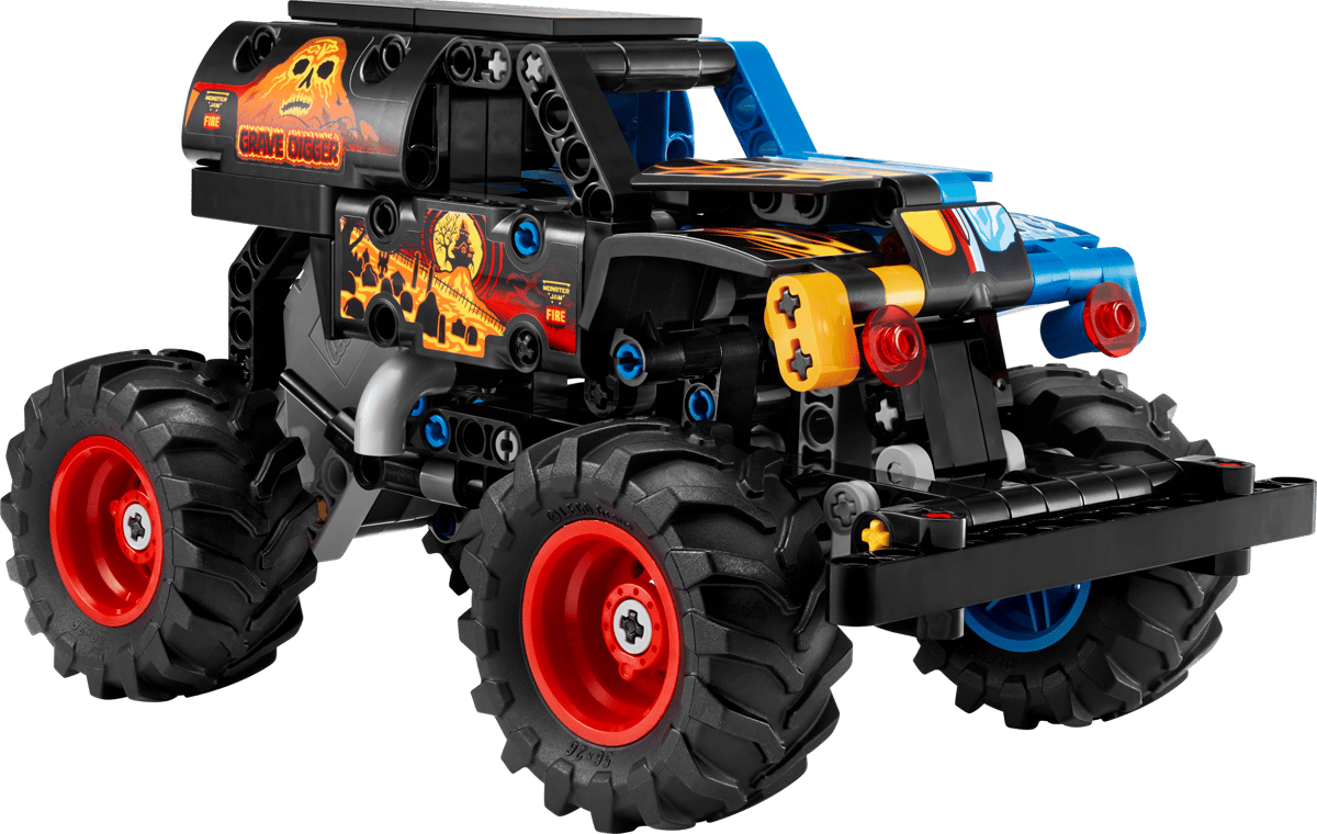 LEGO 42219 Monster Jam™ Grave Digger™ Eld och Is - 2