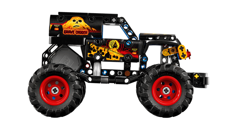 LEGO 42219 Monster Jam™ Grave Digger™ Eld och Is - 3