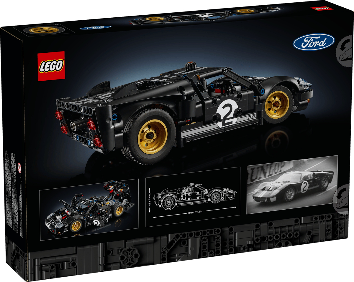 LEGO Technic 42223 1966 Ford GT40 MKII Racerbil - 15