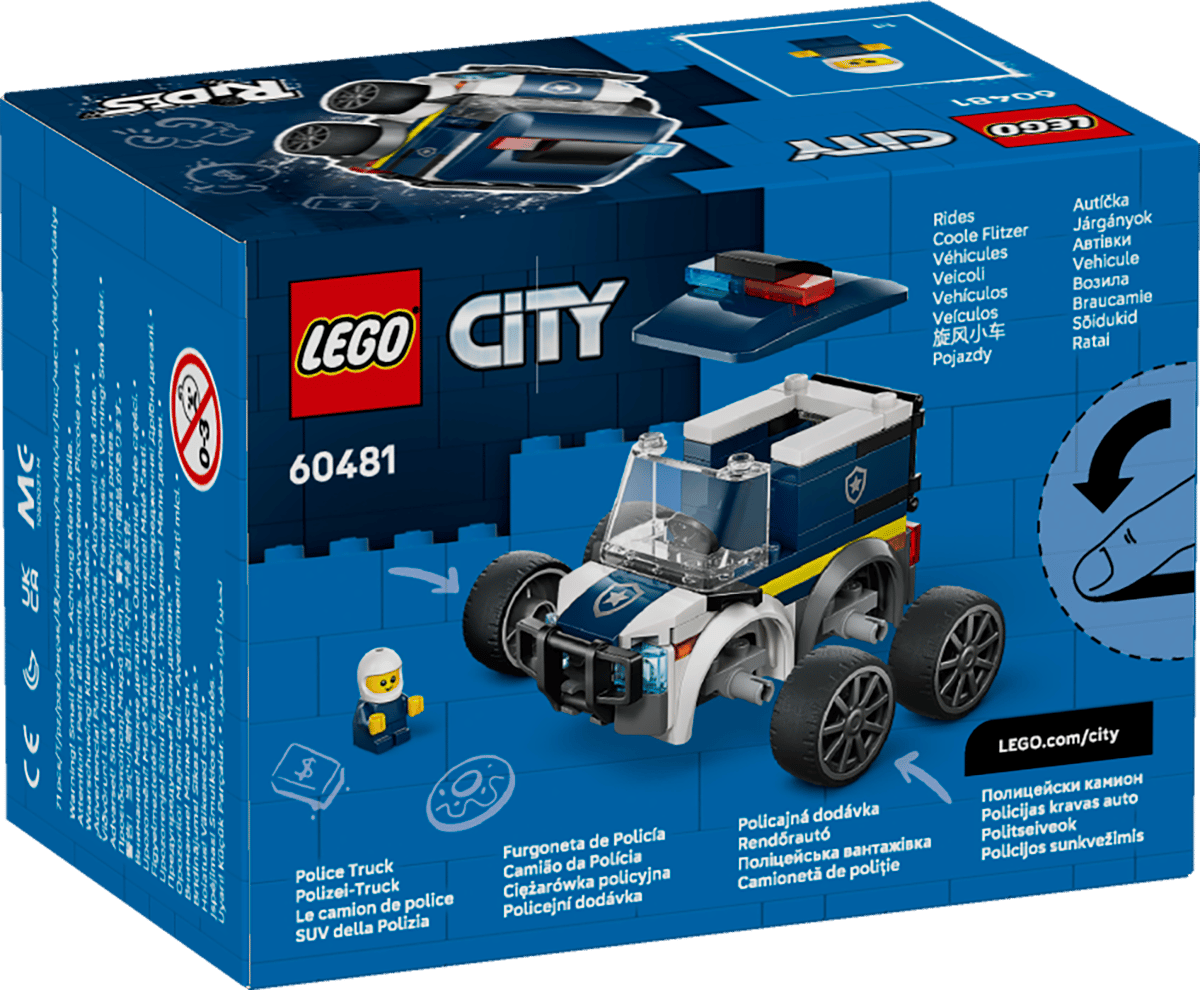 LEGO City 60481 Fordon Polisbil - 10