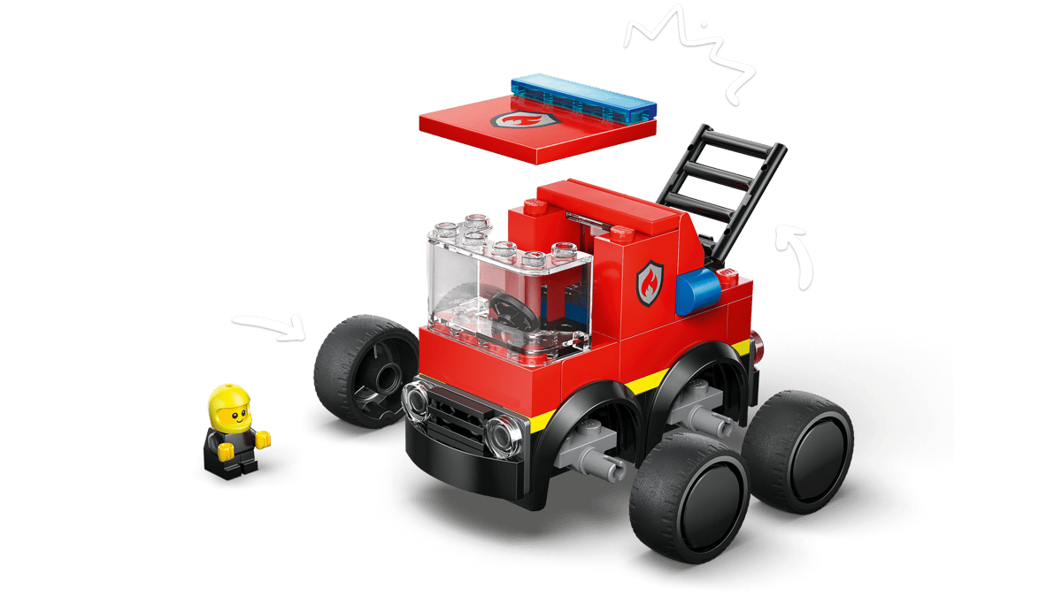 LEGO City 60482 Fordon Brandbil - 3