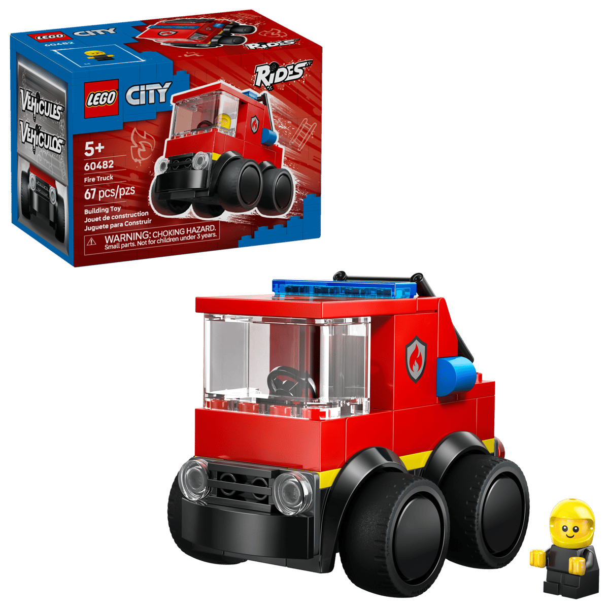 LEGO City 60482 Fordon Brandbil