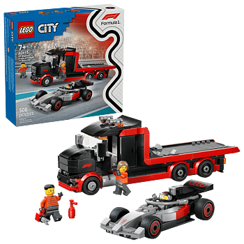 LEGO City 60493 F1® uppvisningsbil med Audi F1® racerbil