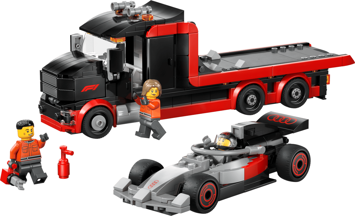 LEGO City 60493 F1® uppvisningsbil med Audi F1® racerbil - 2