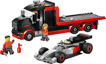 LEGO City 60493 F1® uppvisningsbil med Audi F1® racerbil