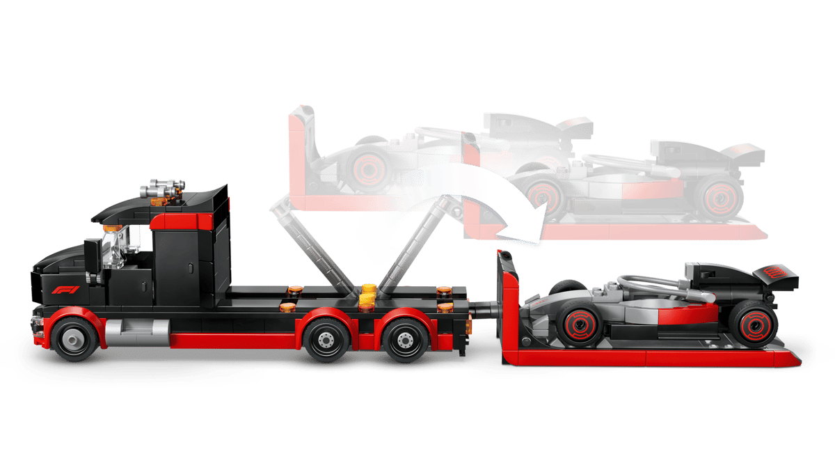 LEGO City 60493 F1® uppvisningsbil med Audi F1® racerbil - 4