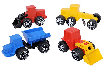 PLASTO Frontlastare, Dumper, Vägskrapa och Traktor