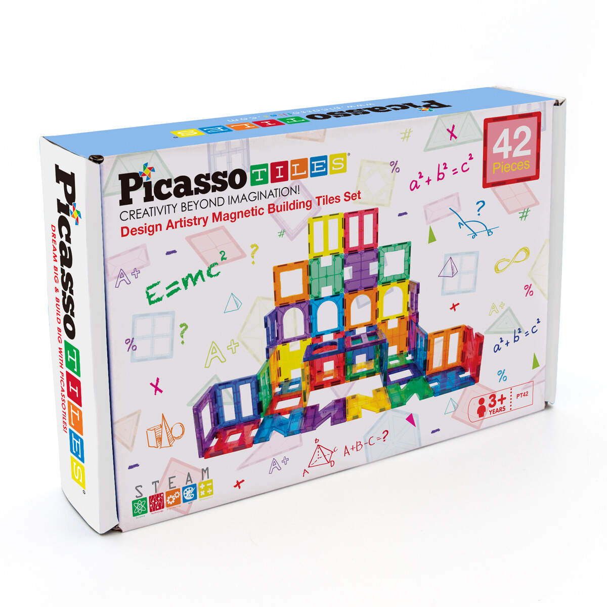 Picasso-tiles 42 bitar