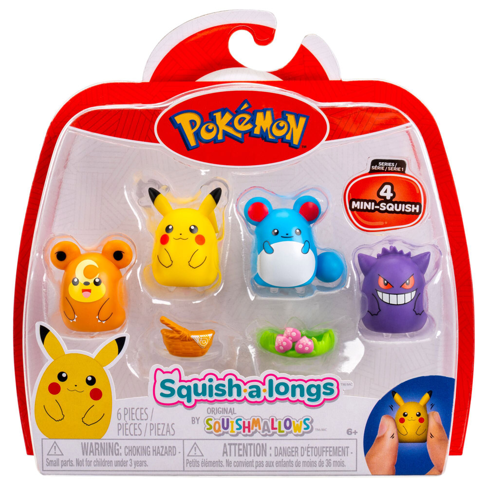 Squishalongs Pokémon 4-pack - 3