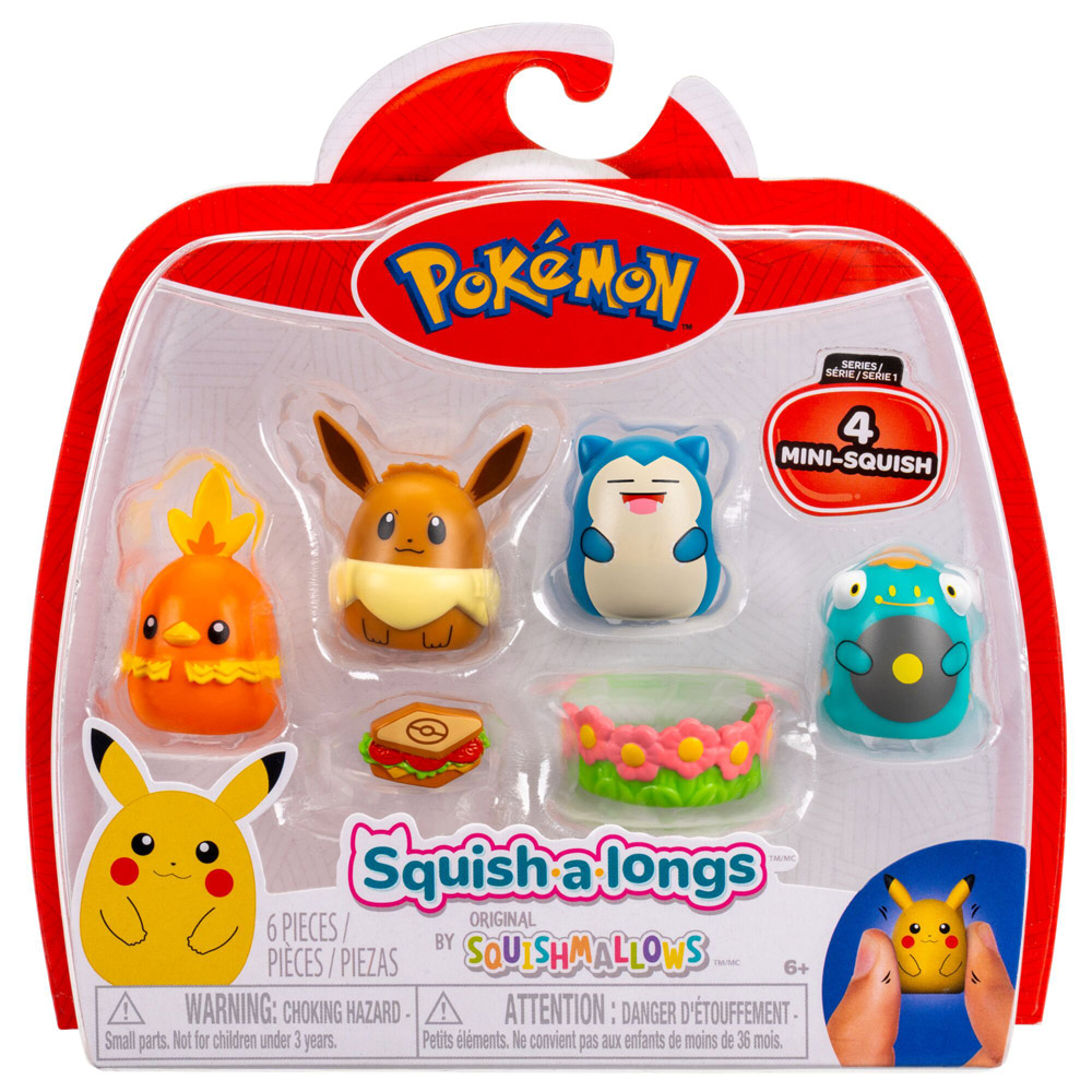 Squishalongs Pokémon 4-pack - 2