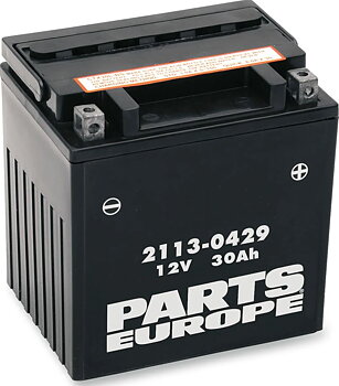 PARTS EUROPE CTX30L-BS Batteri 12V 30Ah AGM 400 CCA
