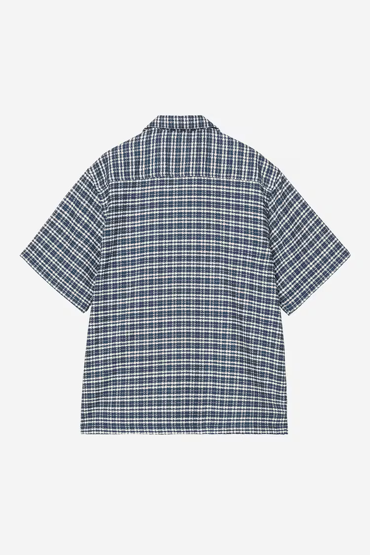 Carhartt WIP Kander Kortärmad Skjorta Kander Check/Blue River - 2