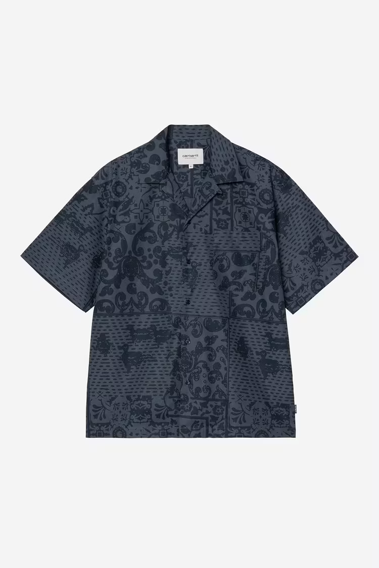 Carhartt WIP Vestige Kortärmad Skjorta Blue
