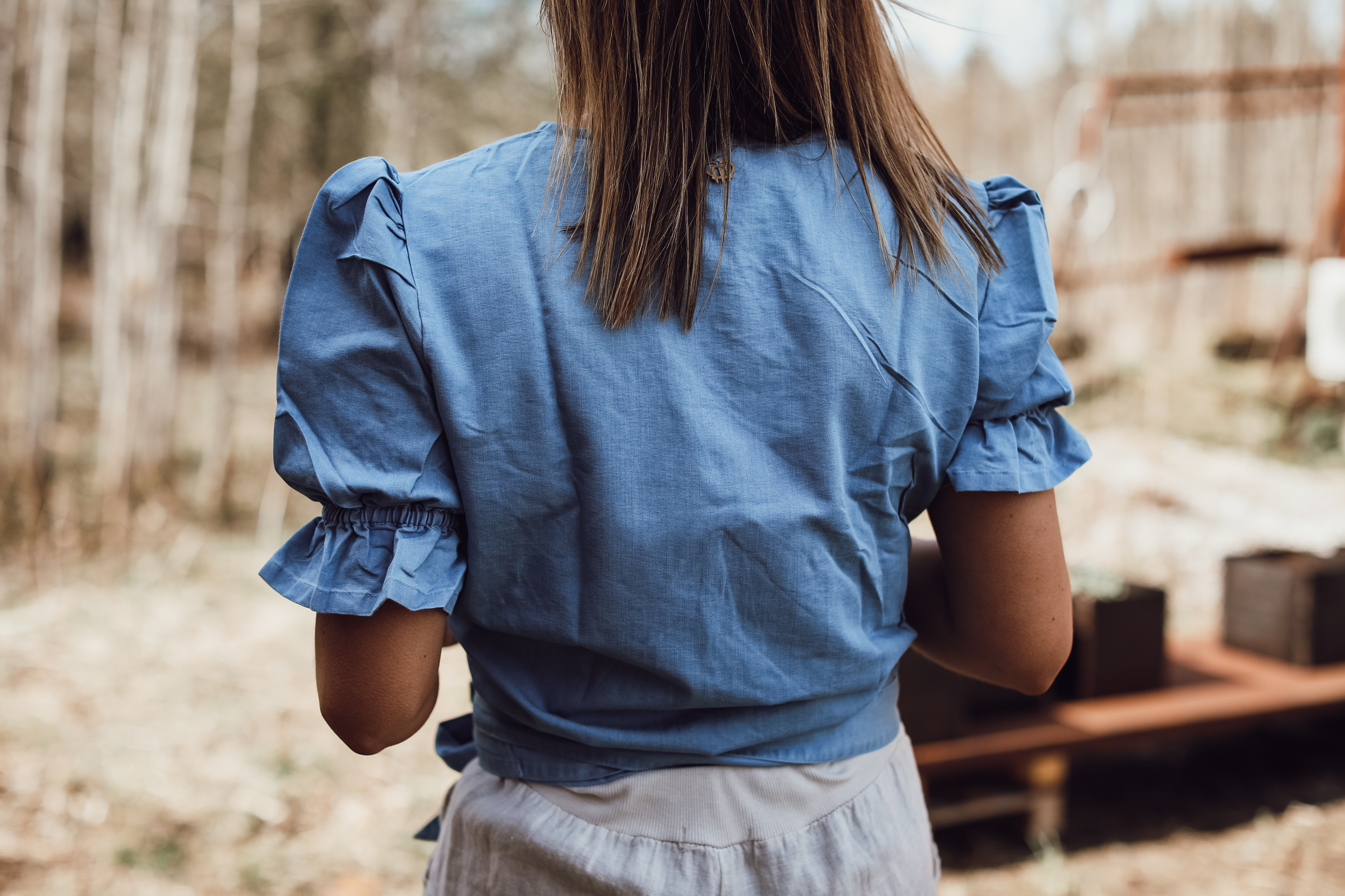 Topp Omlott Denim - 3