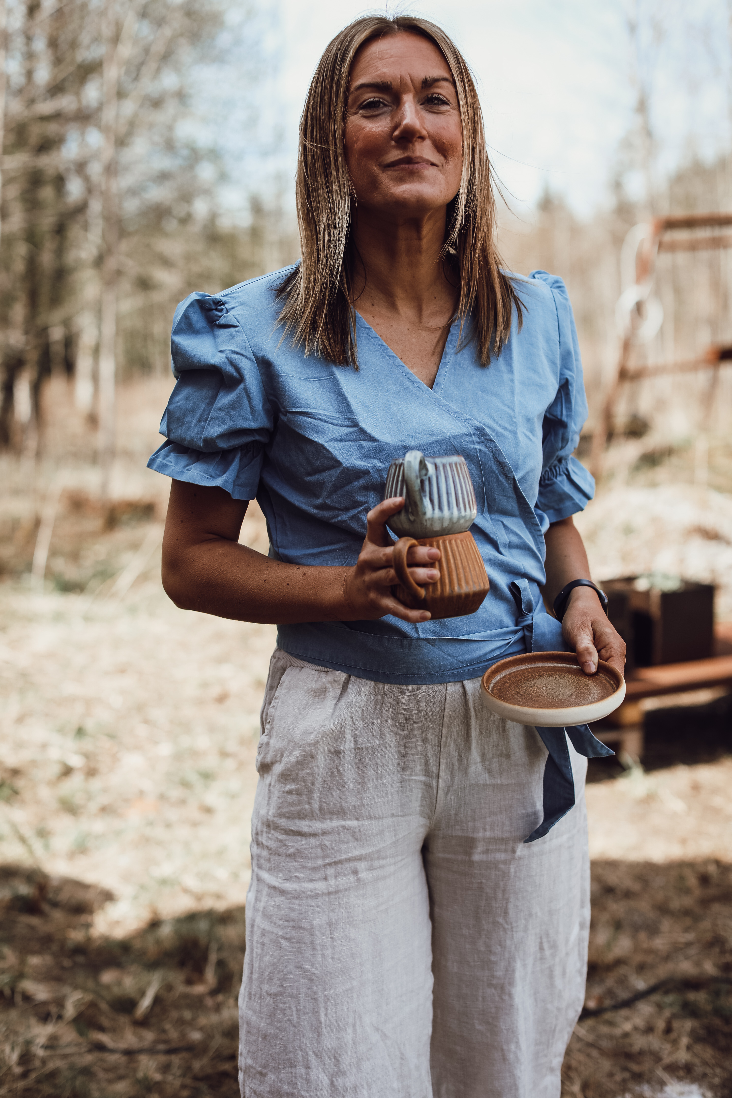 Topp Omlott Denim - 4