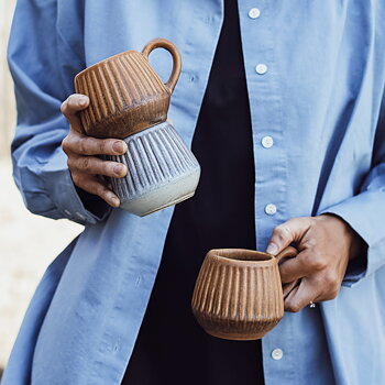 Brew Kopp i Stengods Brun
