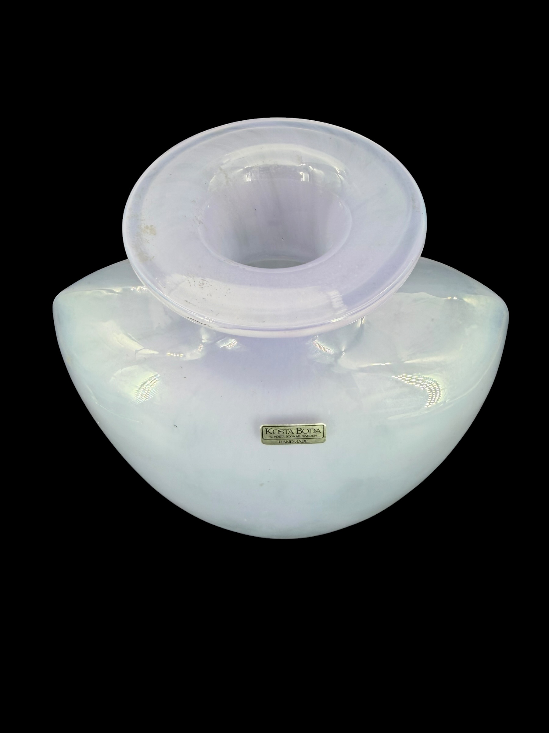 Kosta, Kjell Engman ”Swing”  konstglas vas  - 2