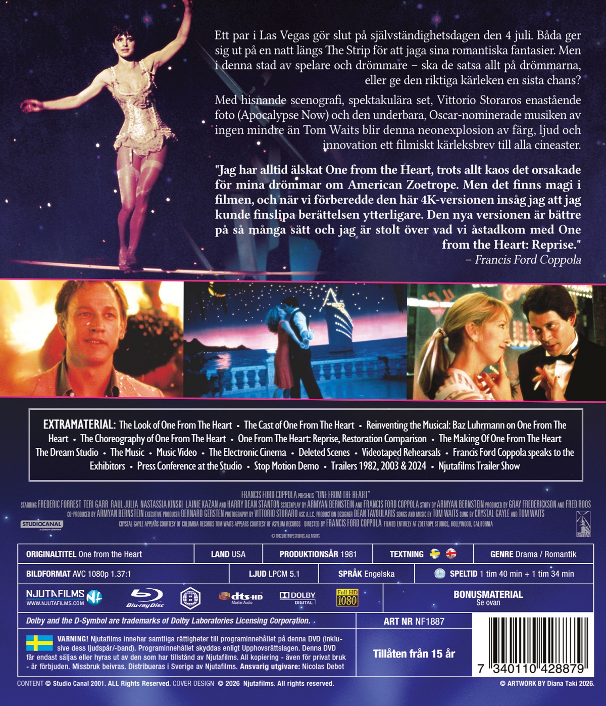 One From the Heart: Reprise (Blu-ray) - 2