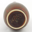 Carl-Harry Stålhane (SYE 1950s) Brown Vase with Swelling Base 32 cm (2)